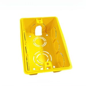 Caixa De Luz 4x2 Amarela Caixinha Obras Construção Reformas Tomadas