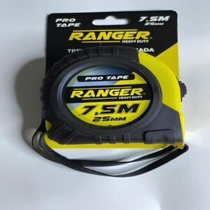 Trena Manual Para Medição Emborrachada 7,5mx25mm Ranger